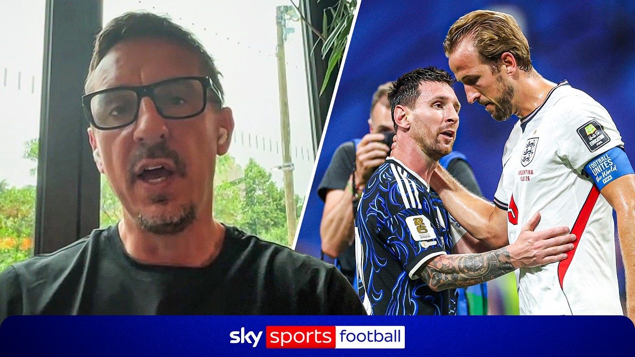 Gary Neville reacts to England's World Cup exit | "An age-old problem" background