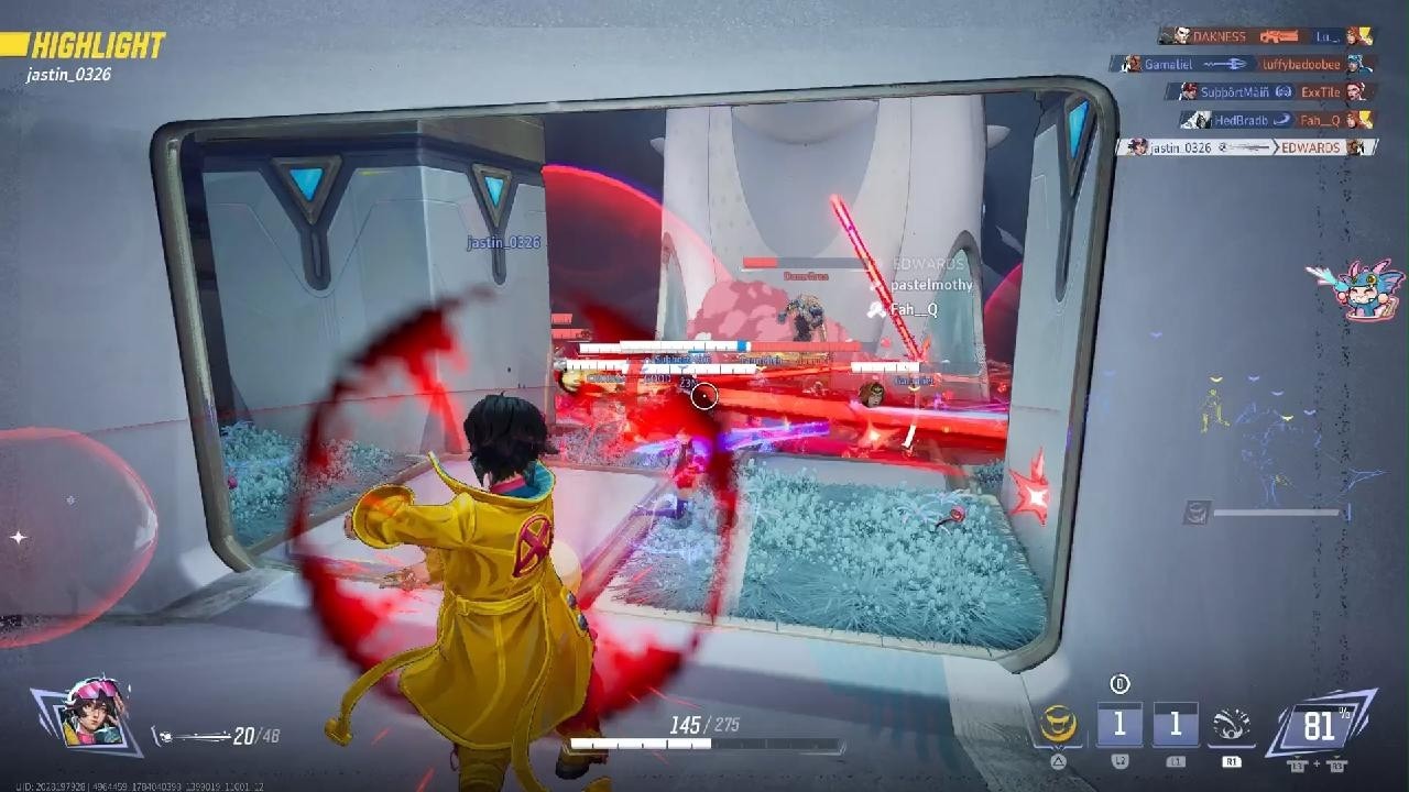 Marvel Rivals Highlights Jubilee #22 background