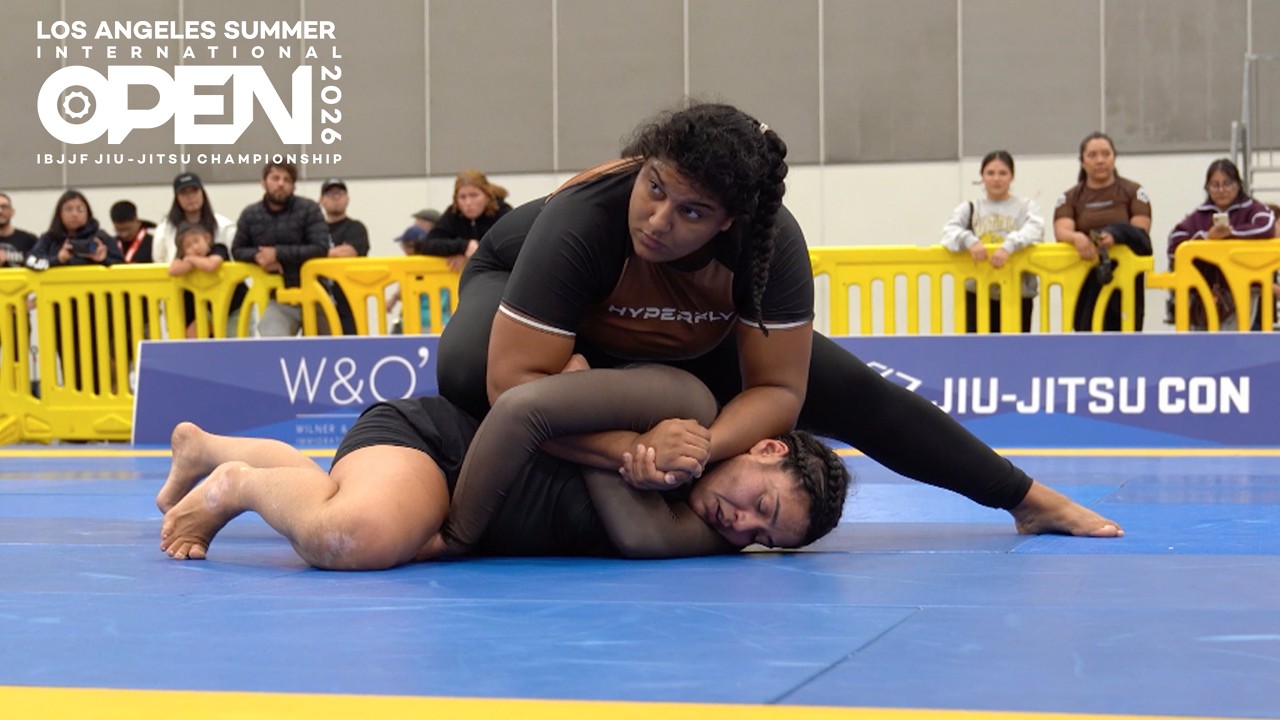 Yasmim Santana vs Anna Vyrginnia / Los Angeles Summer Open No-Gi 2026 background