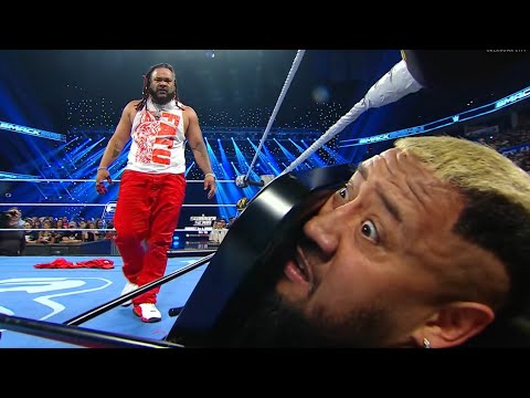 OMG ЁЯдп Jacob Fatu Destroys Solo Sikoa on SmackDown | WWE SmackDown Highlights background