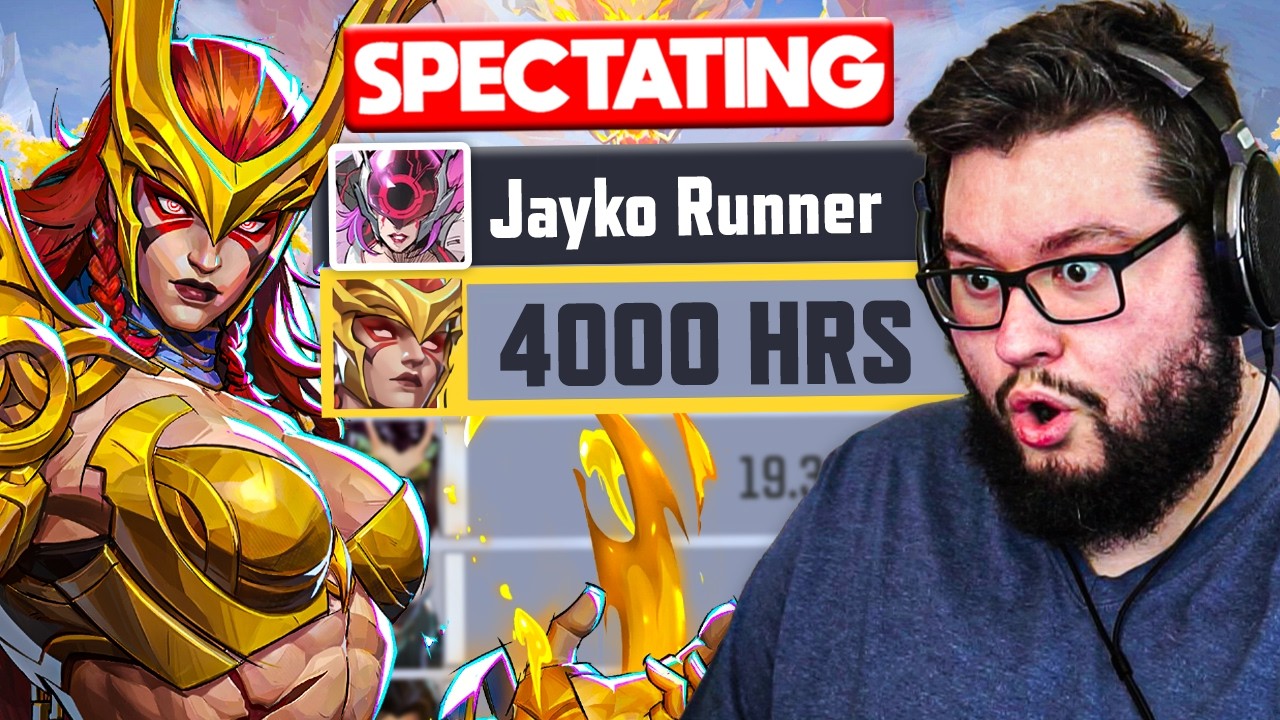 I SPECTATED THE #1 ANGELA IN MARVEL RIVALS background