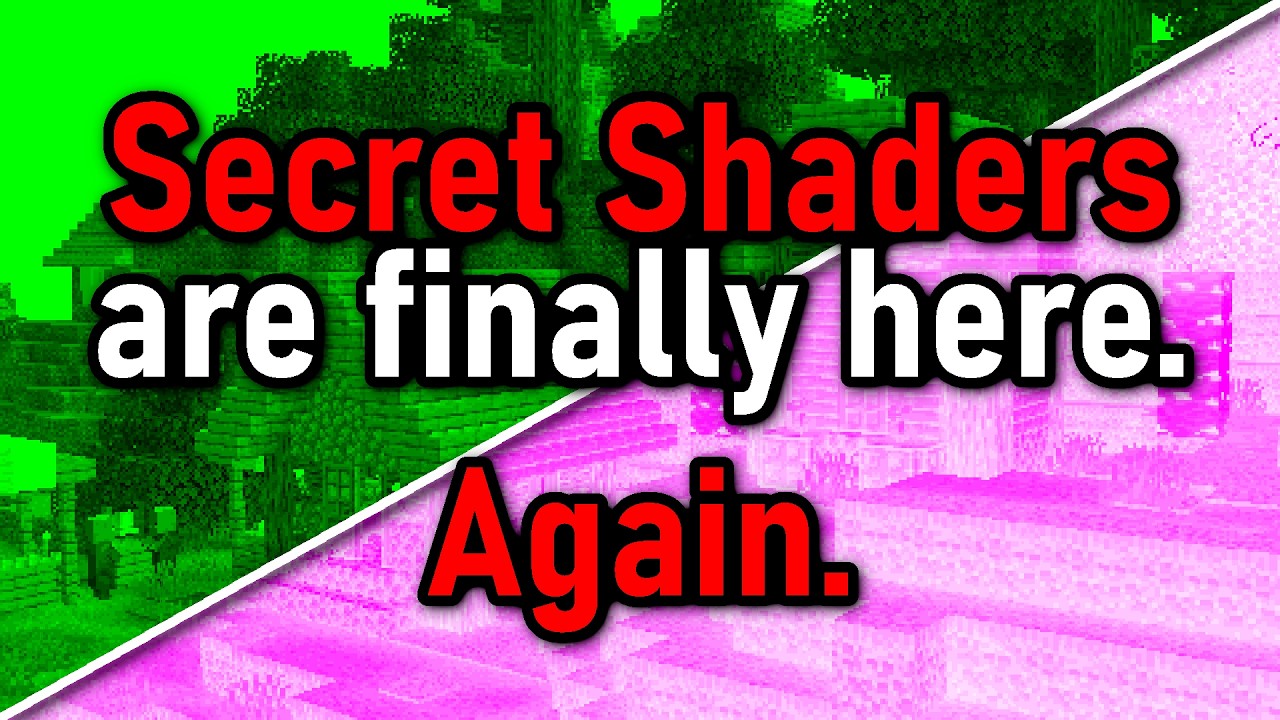 After 11 YEARS... Shaders are back! background