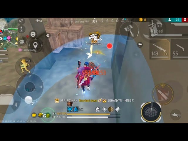 AFTER A LONG TIME 🤙 TOURNAMENT HIGHLIGHTS OF FREE FIRE MAX 🔥 BY ROSHAN PLAYZZZ🧿❤️ background