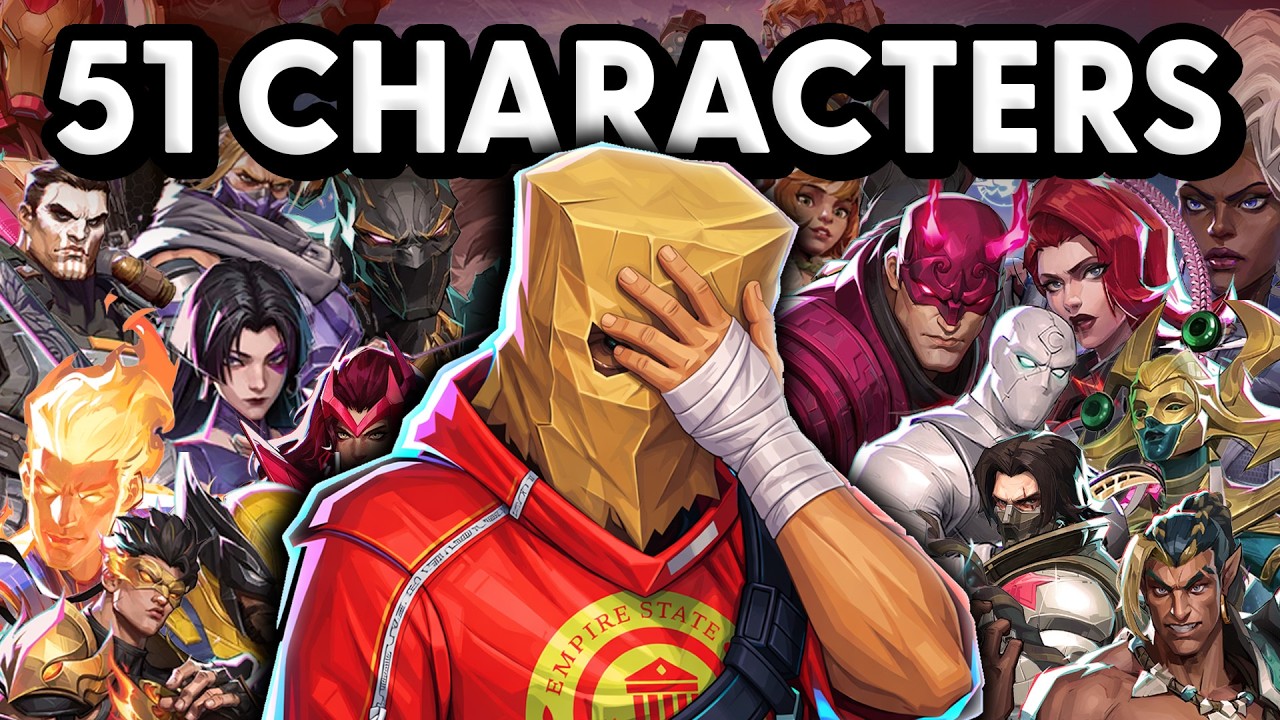 I Played RANKED on EVERY HERO in Marvel Rivals... background
