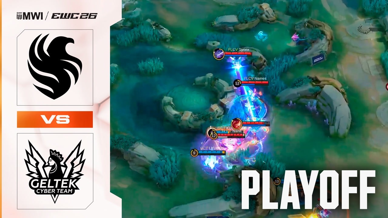 LOSER IS OUT! Geltek Cyber Team vs. Team Falcons MENA | MWI at EWC 26 - Quarterfinal - HIGHLIGHTS background