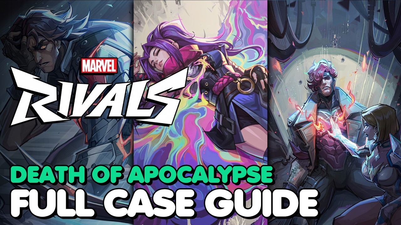 Marvel Rivals – Death of Apocalypse Full Case Guide (Season 9.0 Event) background