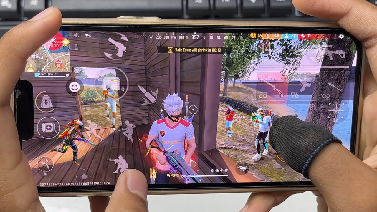 Super Smooth Rush Handcam Gameplay 🎀iPhone 13 Pro Max || RIGHT M10 background