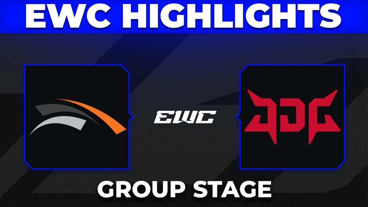 HLE vs JDG Highlights | EWC 2026 Group Stage Day 2 | Hanwha Life Esports vs JD Gaming background