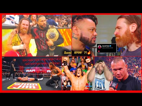Sami Wapas Roman Ke Paas? ☝️ Jacob's Bloodline Hint!? Randy Orton Returns, Great Khali SHOCK! backdrop