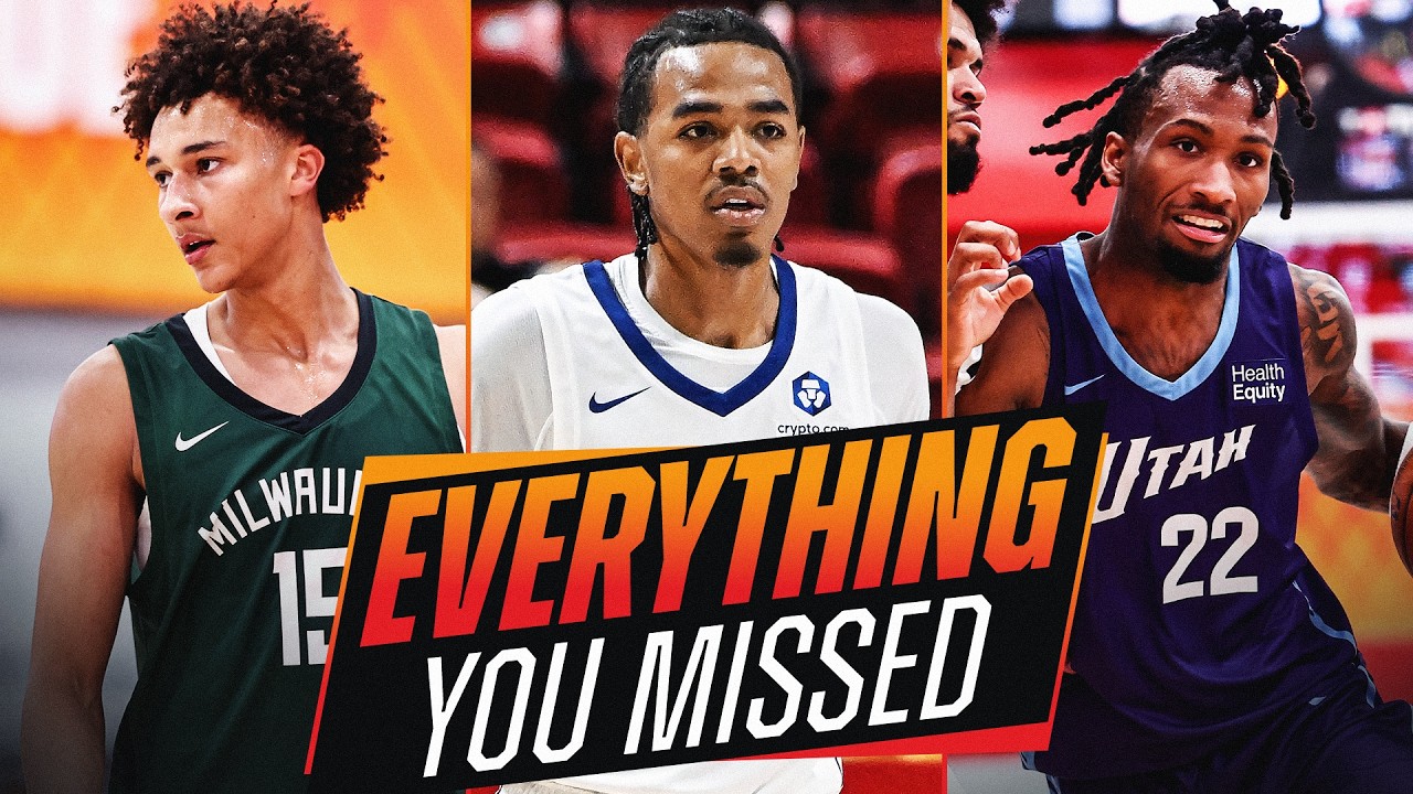 Nate Ament Shows Out, Hannes Steinbach Dominates & More | NBA's Nightly Recap | July 15, 2026 background