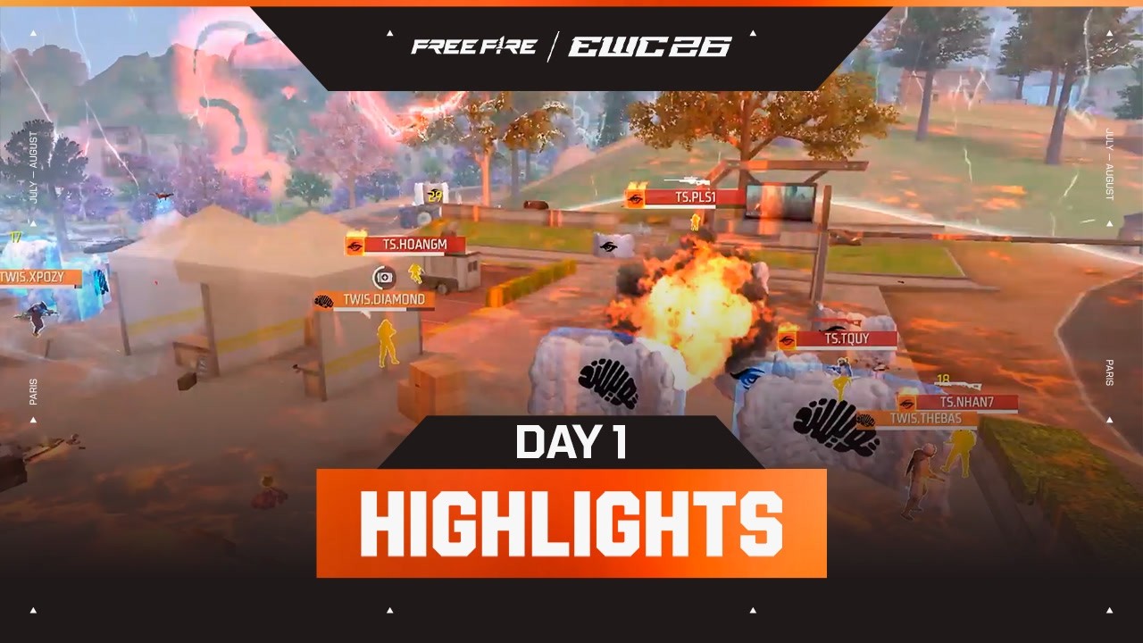 Free Fire at EWC 26 – Group Stage | Group B – Day 1 – Highlights background