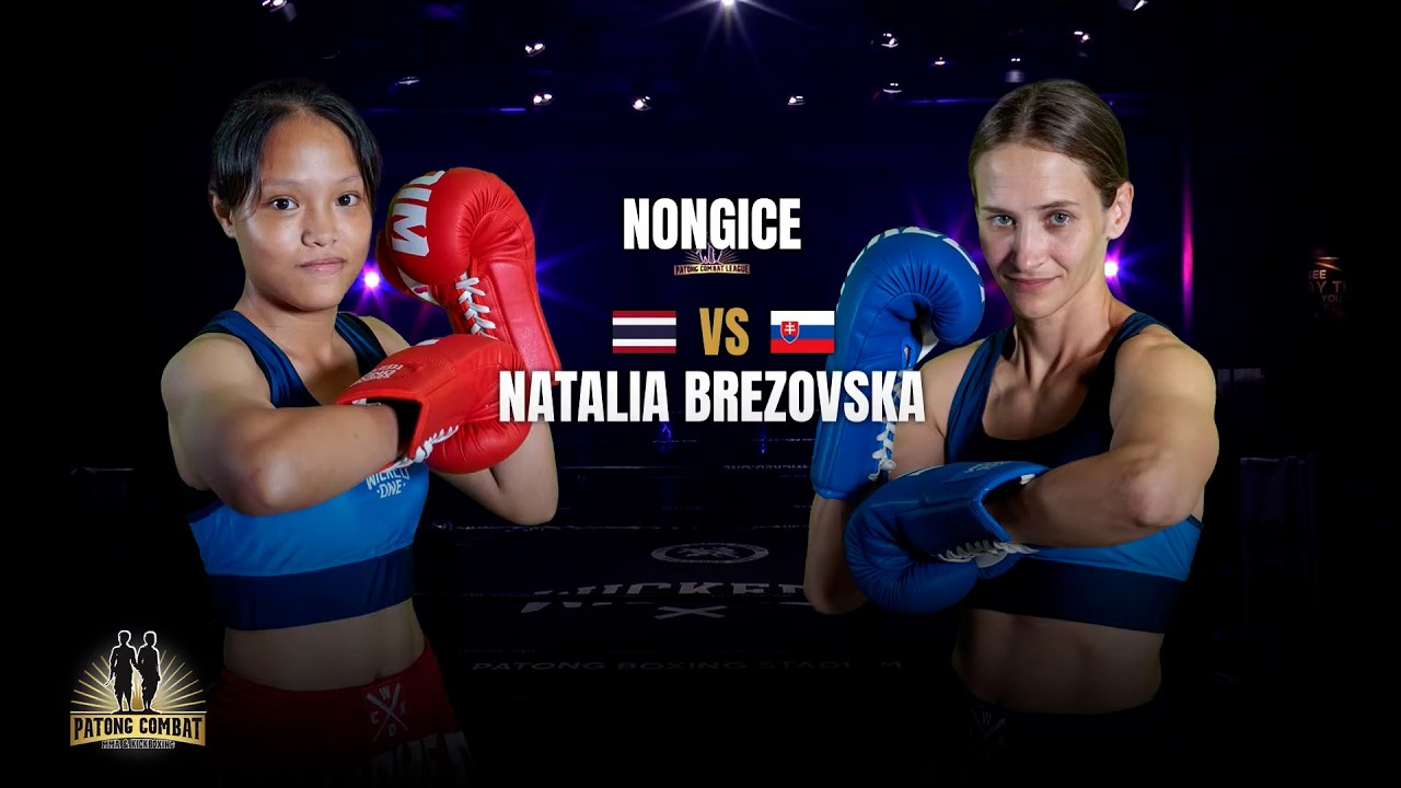 Nong Ice Sor Roeng Samut VS Natalia Brezovska Patong Combat Wednesday, July 15, 2026 background