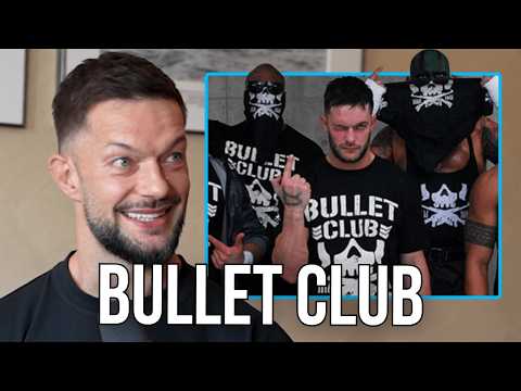 Finn Bálor On Forming Bullet Club background
