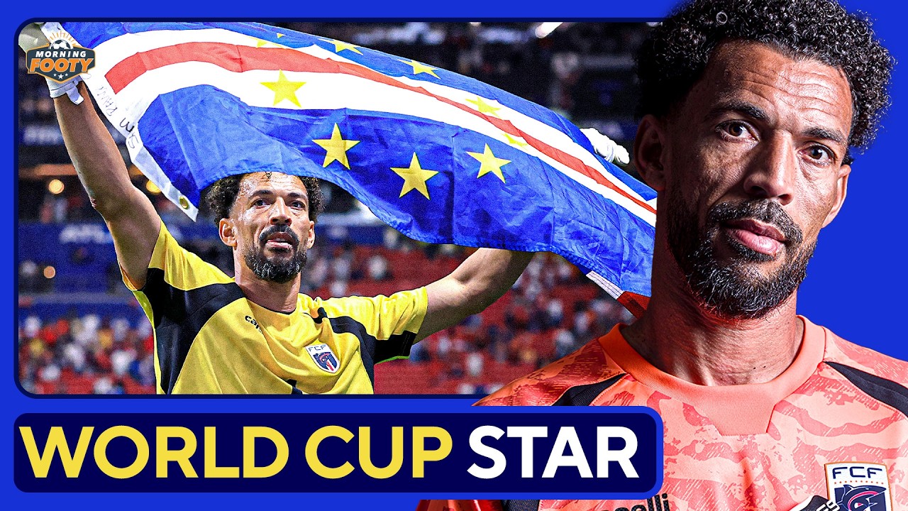 Meet VOZINHA | The World Cup Goal Keeper Who Put Cabo Verde on the Map 🇨🇻 background