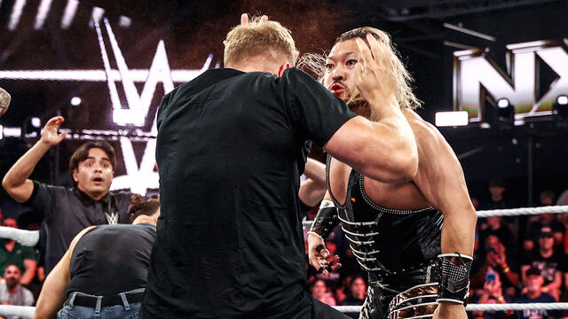 Naraku MISTS a security guard during brawl with Tony D’Angelo: NXT highlights, July 14, 2026 background