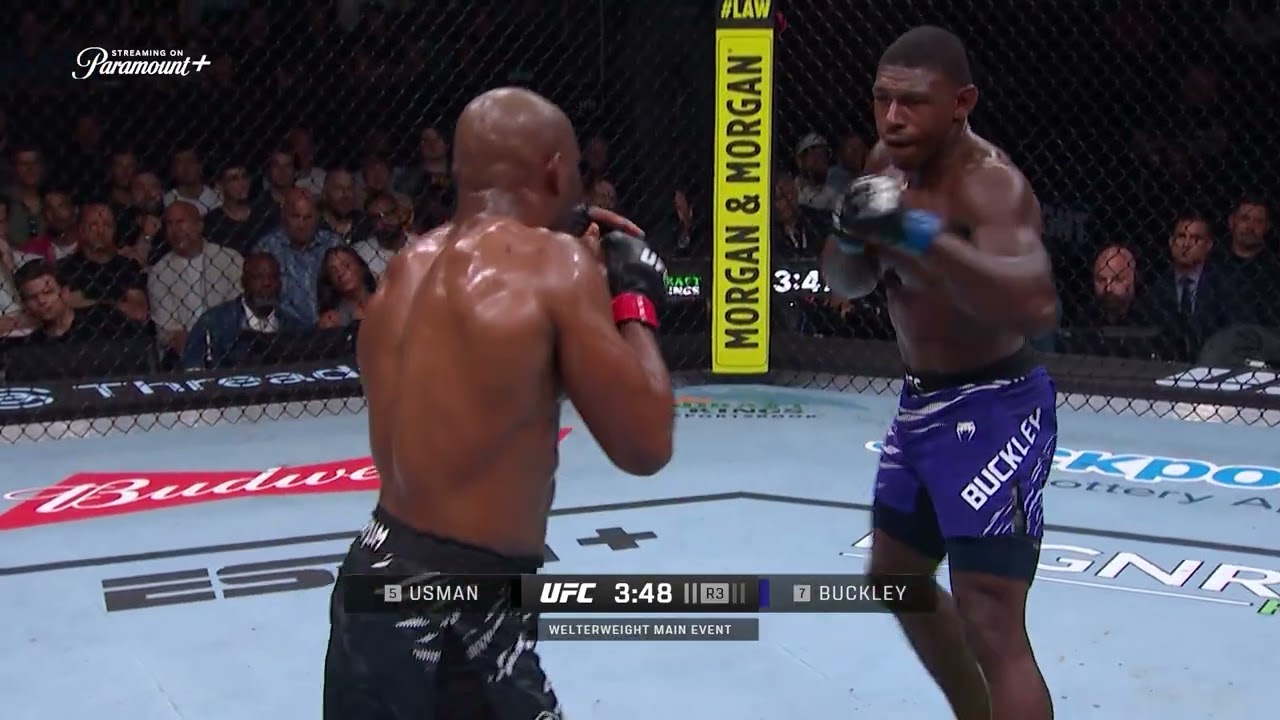 Kamaru Usman vs Joaquin Buckley | Full Fight | UFC OKC background