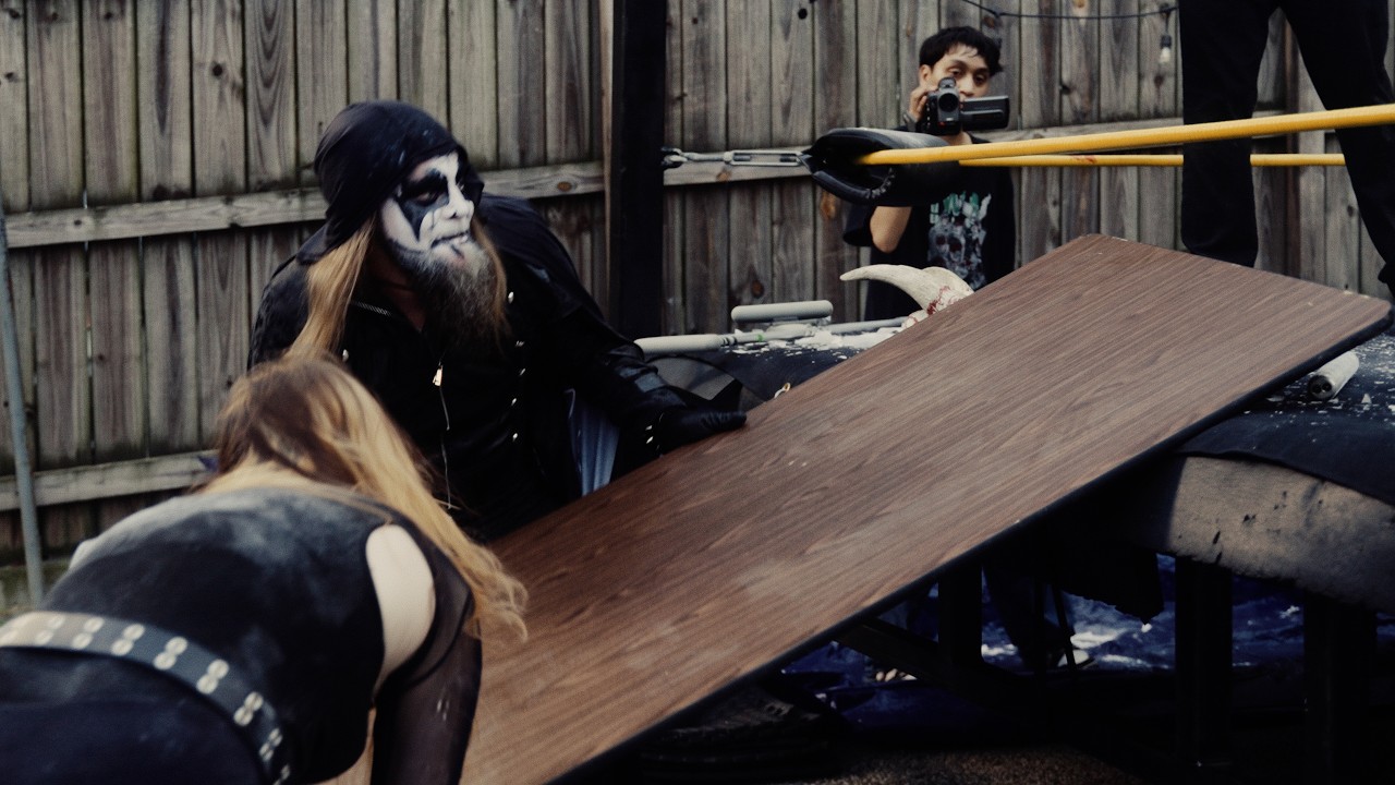 Tables From Hell Match Promo backdrop
