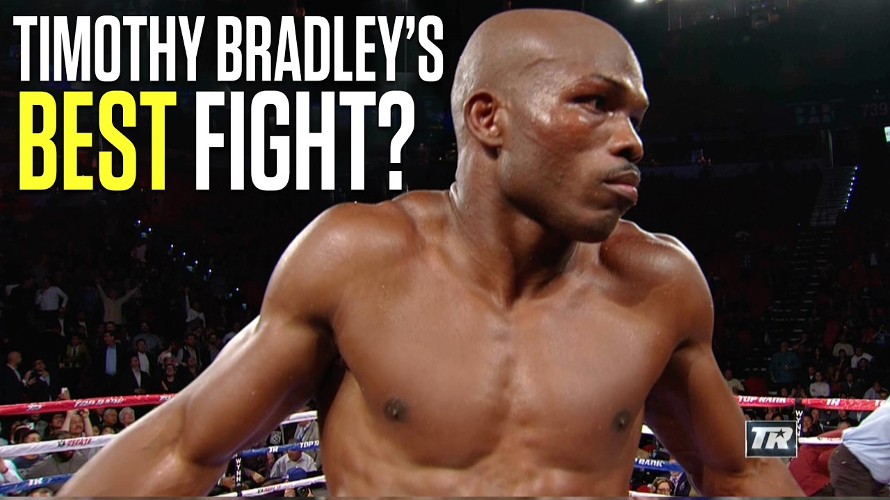 Timothy Bradley Broke Down Brandon Rios In A Career-Defining Performance background