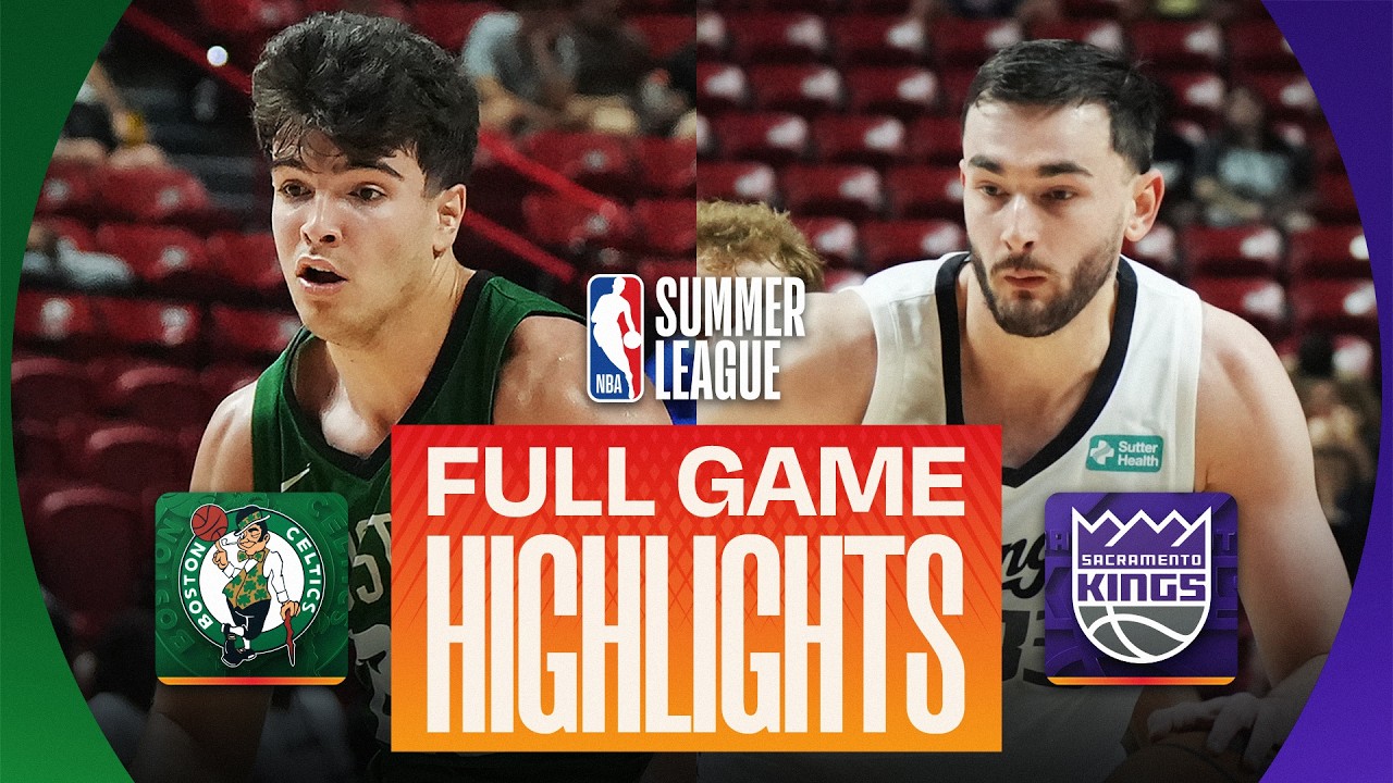 CELTICS vs KINGS | LAS VEGAS SUMMER LEAGUE | FULL GAME HIGHLIGHTS | July 15, 2026 background