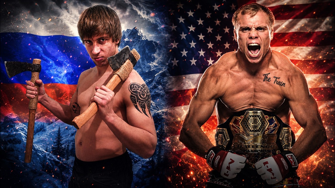 A HARD KNOCKOUT and a broken jaw in a CRAZY battle of savages! Korobkov vs. Landwehr! background