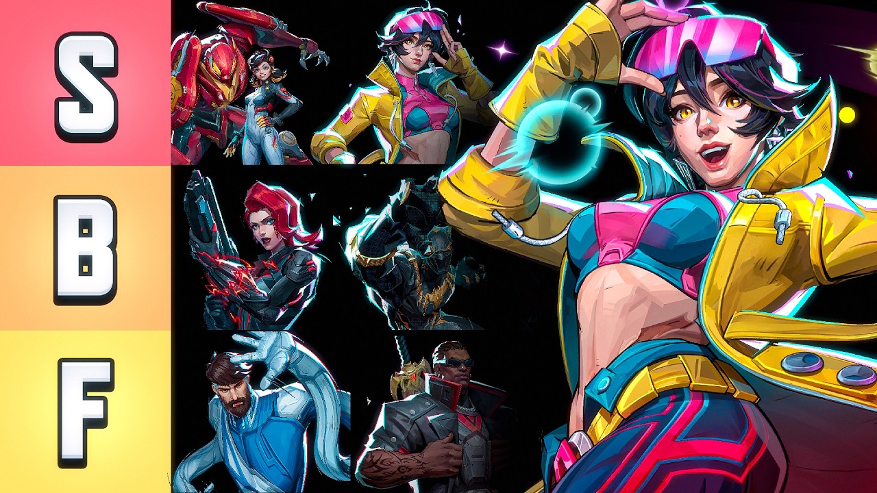 Ranking EVERY HERO In Season 9 Of Marvel Rivals background