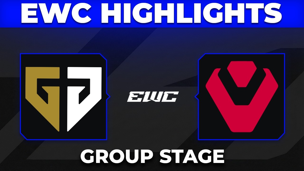 GEN vs SEN Highlights | EWC 2026 Group Stage Day 2 | Gen.G vs Sentinels background