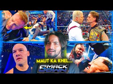 'Khel Khatamđ°' Baron Corbin Returns, Nick Aldis Serious, Punk Vs Cody - WWE Smackdown Highlights background
