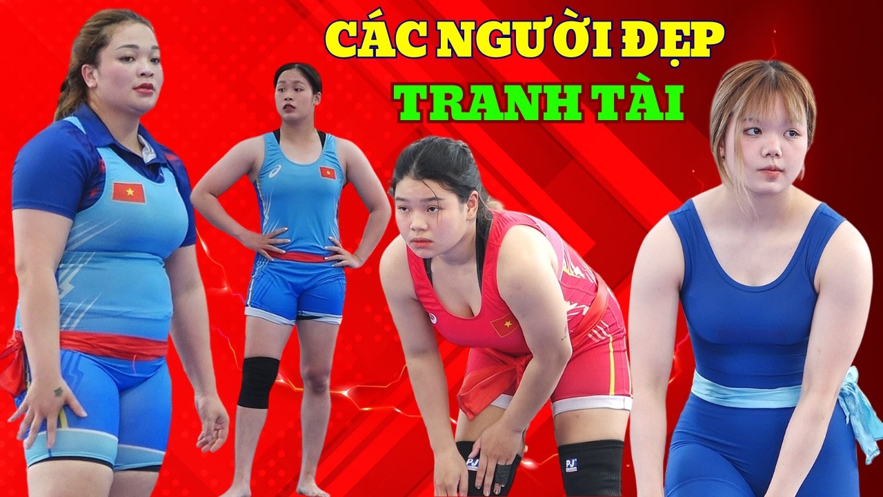 NINH HIỆP NƠI HỘI TỤ TOÀN HOTGIRL ,Đấu Vật Nữ Traditional Vietnamese women's Wrestling. background