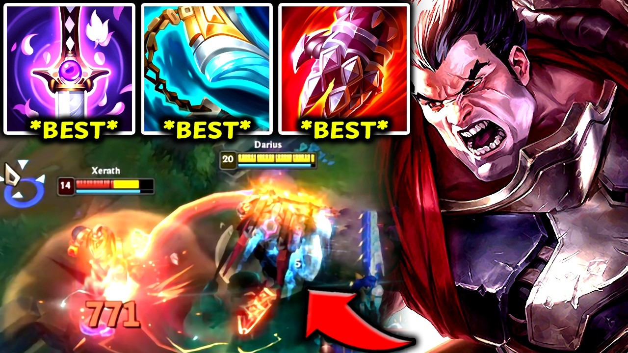 DARIUS TOP IS A TOXIC 1V5 TOPLANER.. #1 BEST COUNTER! (STRONG) - 2026 Darius TOP Gameplay Guide background
