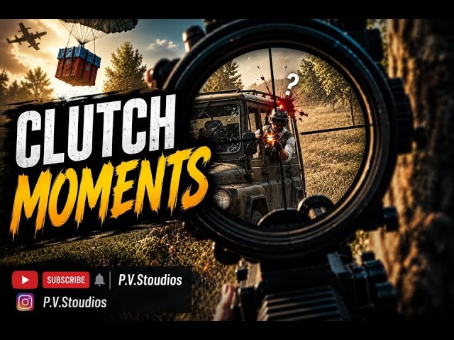 PUBG Highlights - Unreal Aim & Insane Clutches🏆🔥😱 backdrop