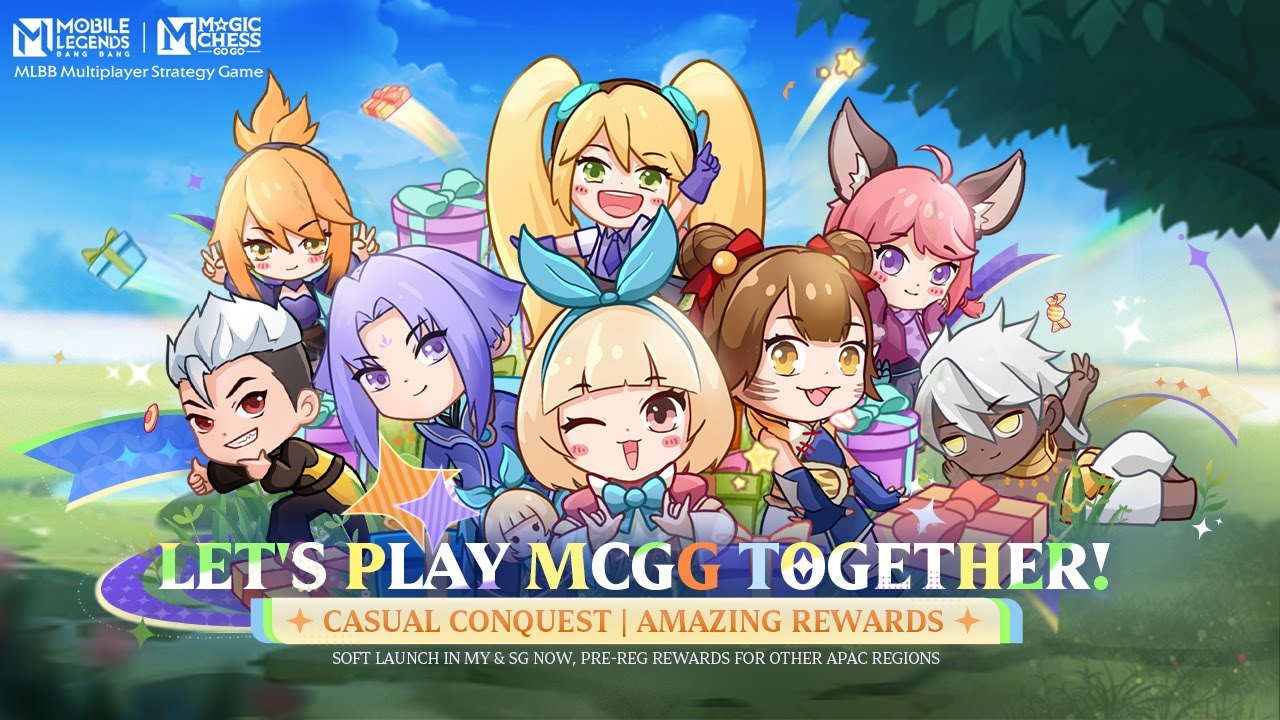 Let's play MCGG together! | Soft Launch Video | Magic Chess: Go Go backdrop