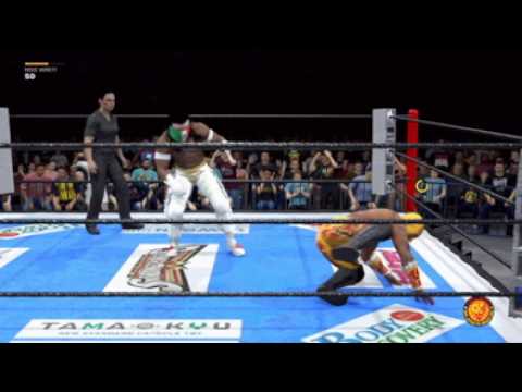 Prince Puma vs Bandido - AAA Mega Championship - NJPW Battle In The Valley - April 27th 2025 background