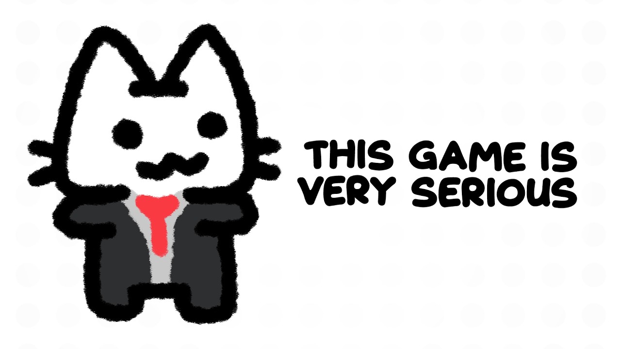 i made a very serious game... background