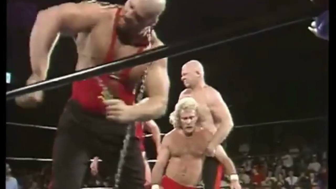 Baby Doll Attacks Nikita Koloff. NWA 1986 background
