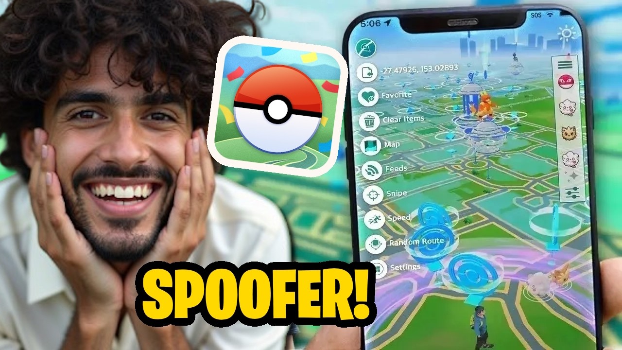 Pokemon Go Hack Android / iOS - How I Got Pokemon Go Spoofer 2026 - NEW Pokemon Go Spoofing - REVIEW background