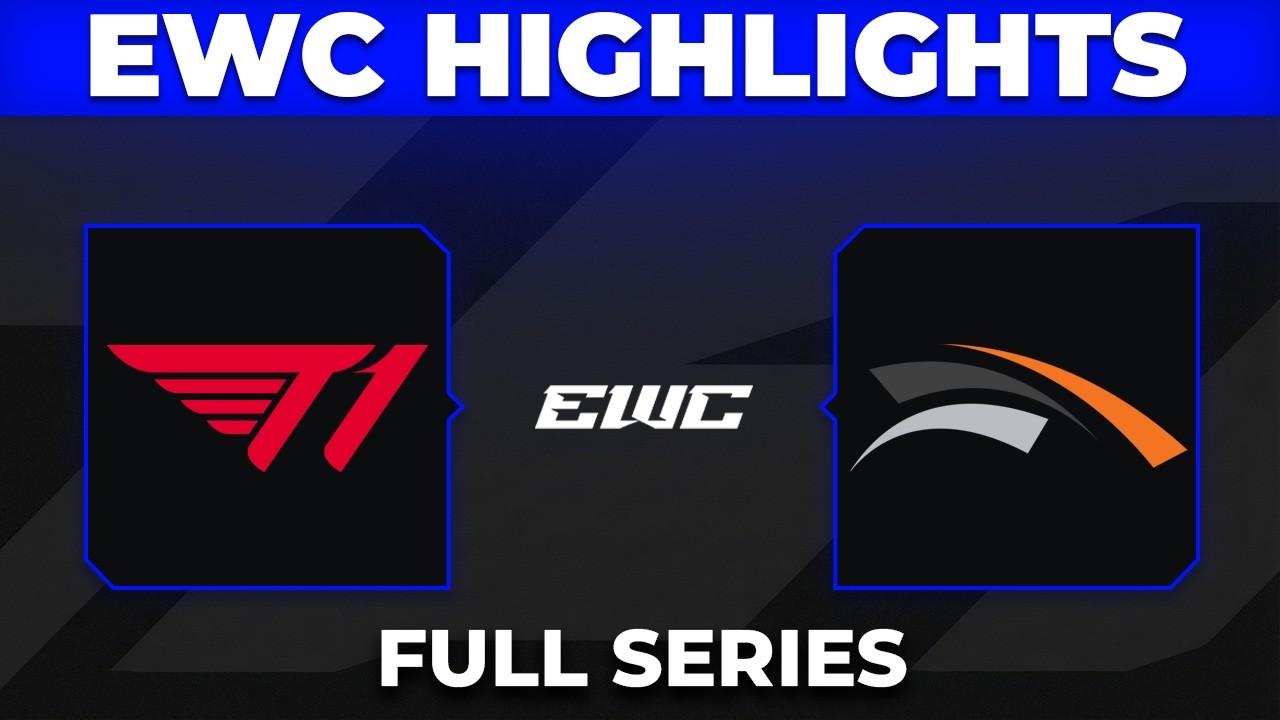 T1 vs HLE Highlights ALL GAMES | EWC 2026 Quarterfinals | T1 vs Hanwha Life background