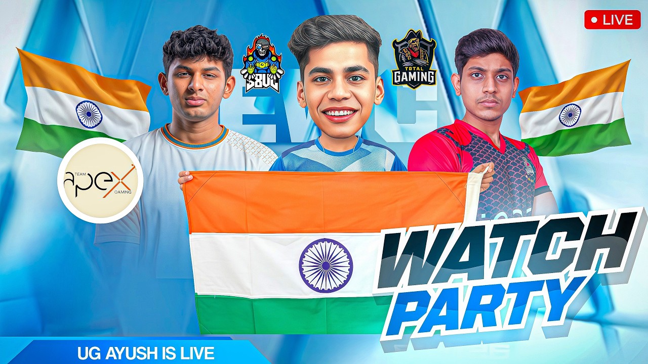 India India🏆Do or Die EWC FREE FIRE MAX Watchparty🔥🇮🇳 - #ungraduategamer #S8UL #totalgaming #apex background