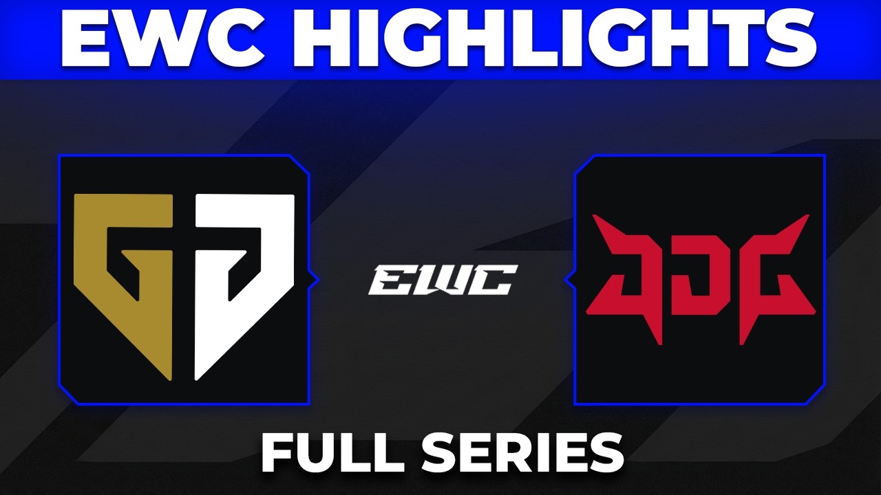 GEN vs JDG Highlights ALL GAMES | EWC 2026 Quarterfinals | Gen.G vs JD Gaming background
