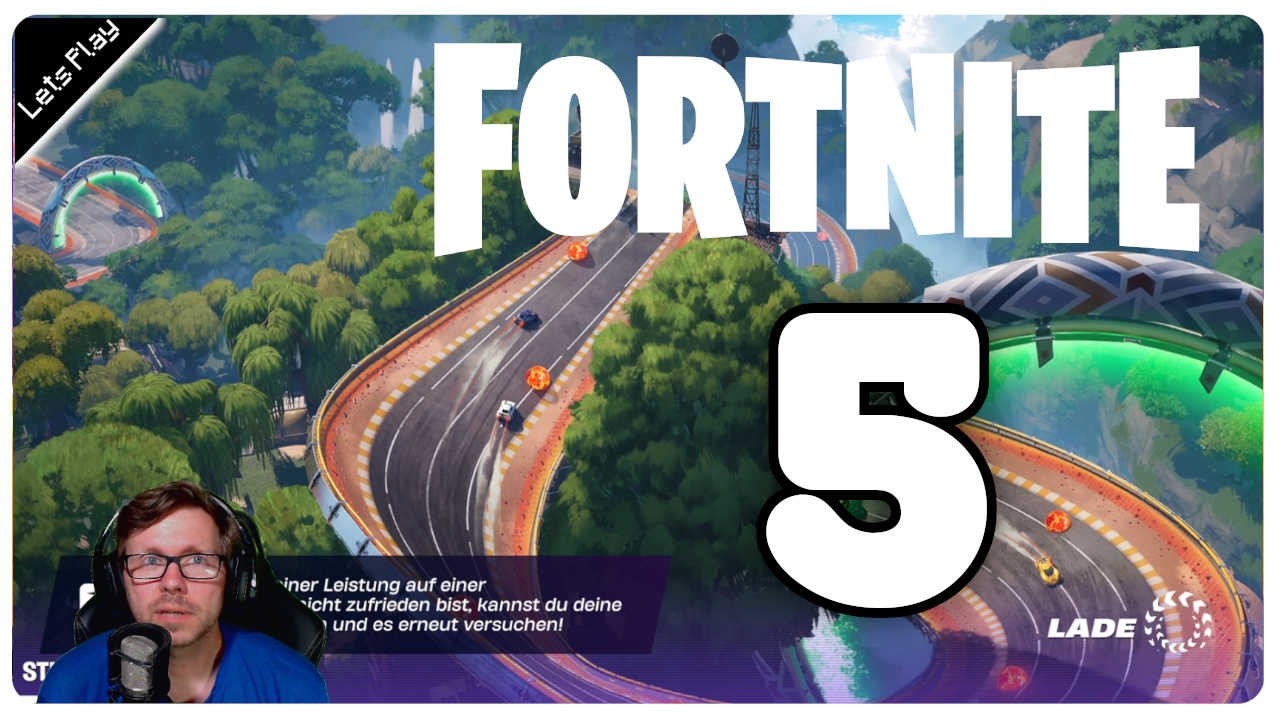 FORTNITE - Lets Play 5/5 ★ Rocket Racing-Modus ★ Ping-Pong #168 @FrittenFriseurLPs background