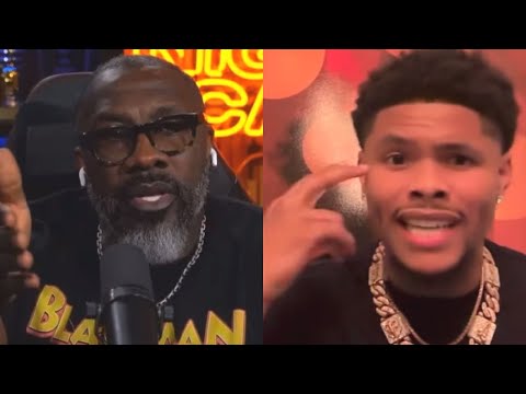 Shannon Sharpe Gets CONFRONTED By Shakur Stevenson In Very HEATED DEBATE For DISSING His BOXING background