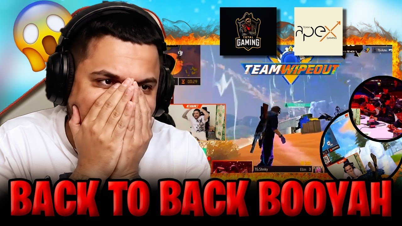 SID REACTS TO INDIAN TEAMS DOMINATING IN EWC | FREE FIRE | 🔥 background