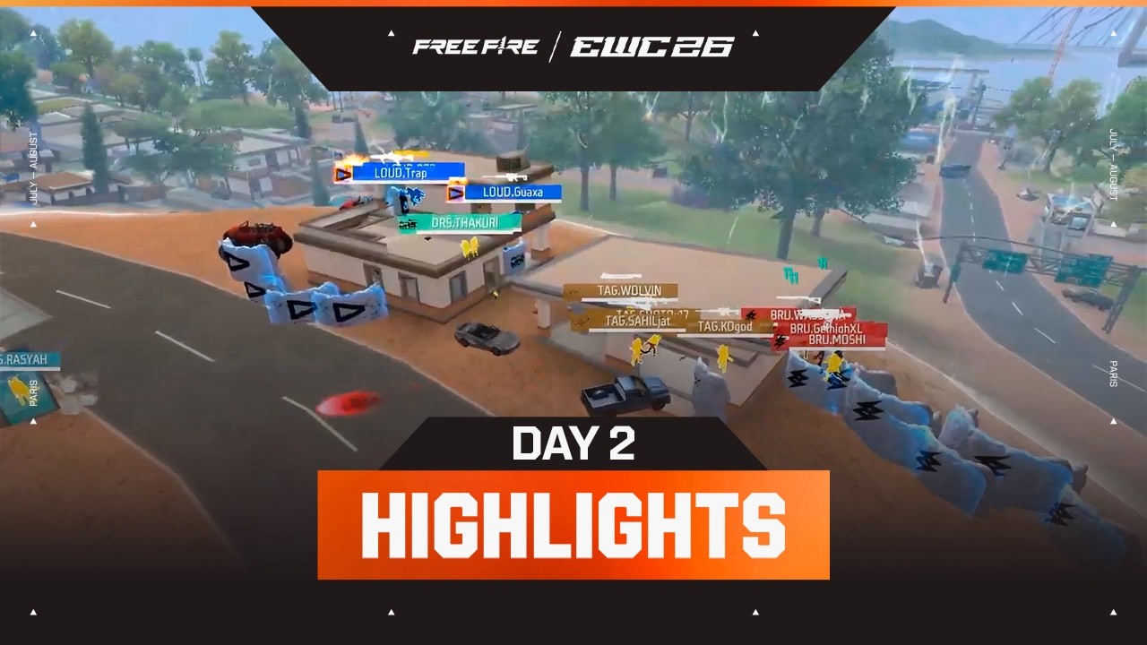Free Fire at EWC 26 – Group Stage | Group A – Day 2 – Highlights background