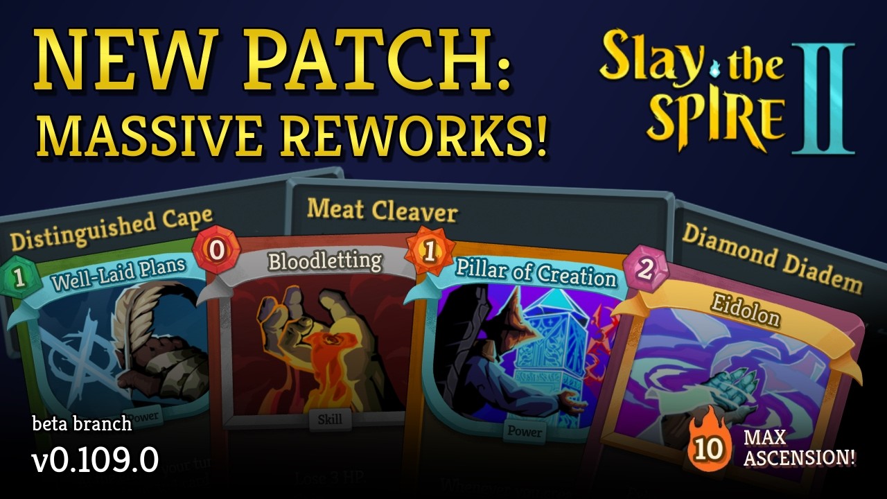 The most important patch in MONTHS | Spire 2 Patch Rundown V0.109.0 background