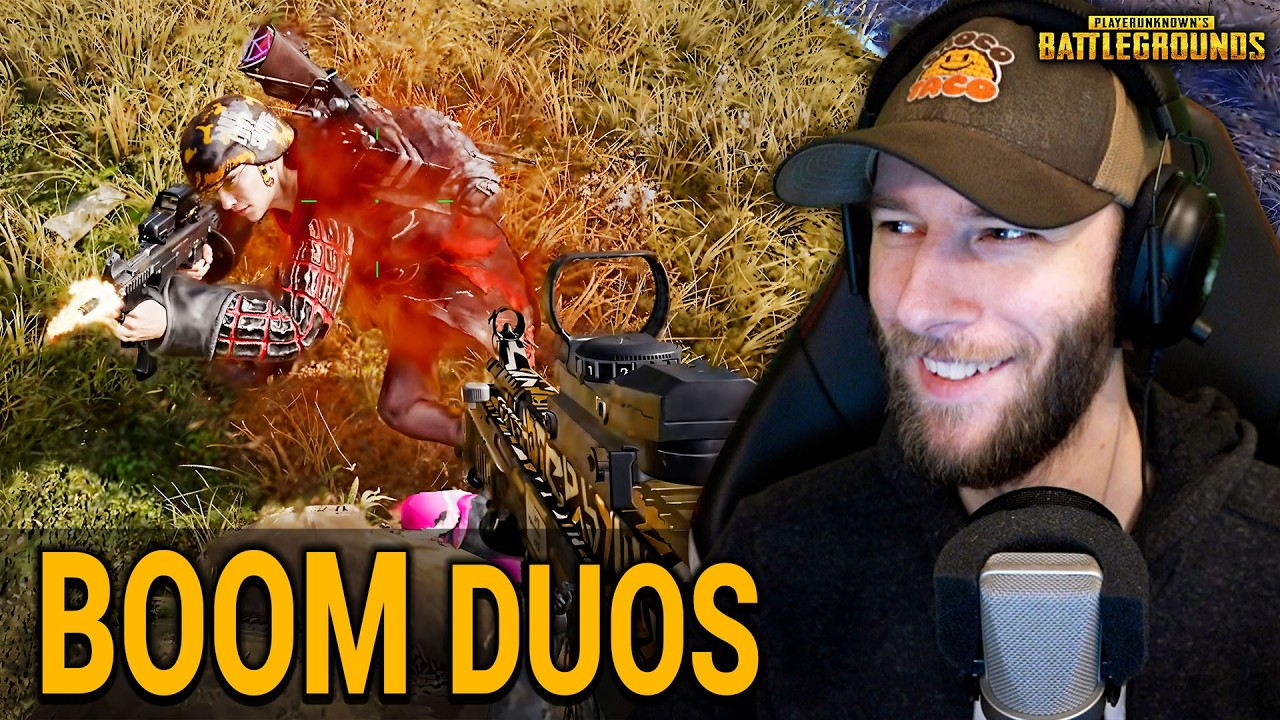 So Boom Is a Little Out of Practice | chocoTaco PUBG Erangel Duos Gameplay background
