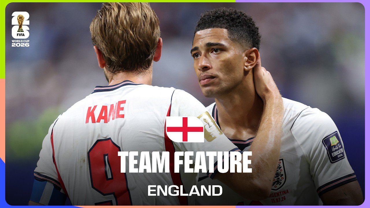 Team Feature: England | The Journey background