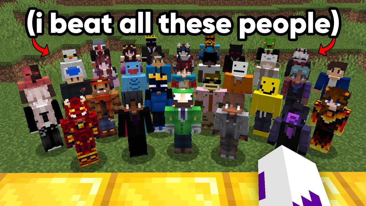 I Dominated A Professional Minecraft Event background