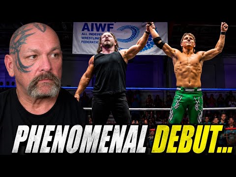 AJ Styles’ Son Makes His Pro Wrestling Debut... background
