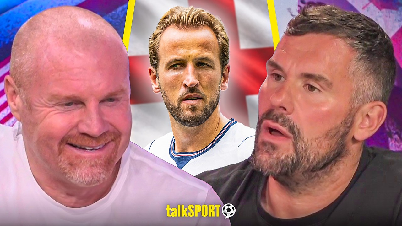WHO REPLACES HARRY KANE?! Ben Foster & Sean Dyche FEAR for England's Future at No.9! background
