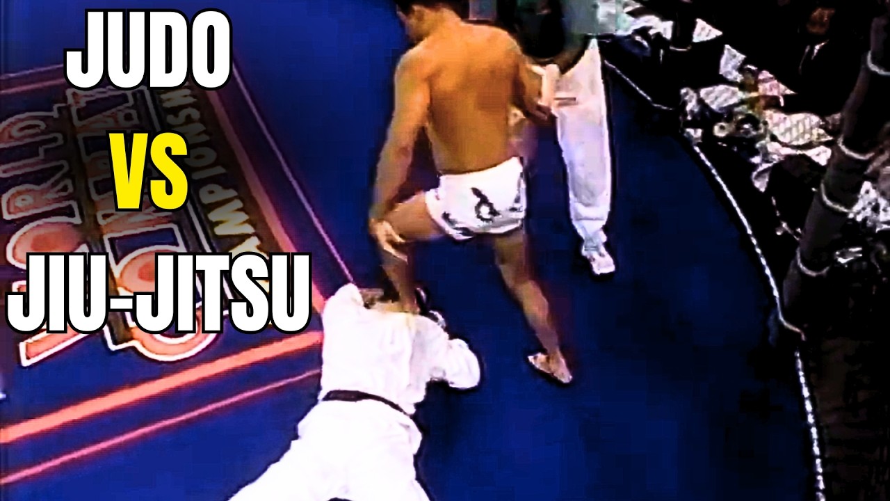 Quand le Judo affronte le Jiu-Jitsu Brésilien — La Guerre qui a choqué le monde 😱 background