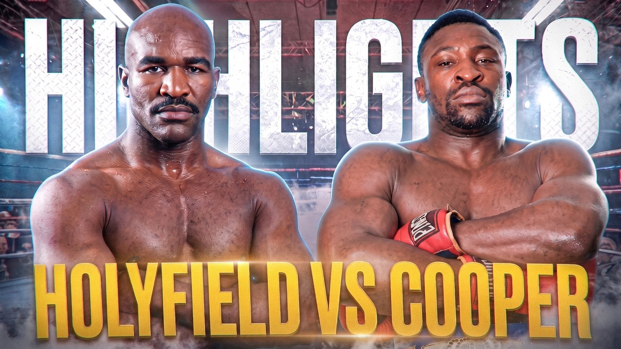 Brutal Heavyweight Fight! Evander Holyfield (USA) vs Bert Cooper (USA) | Boxing Highlights background
